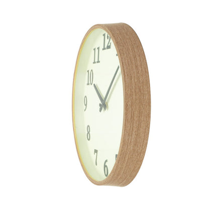 Reloj de Pared Lisbon 30 cm Madera y Vainilla Fabrilamp - imagen 2 | Fabrilamp / Abrila