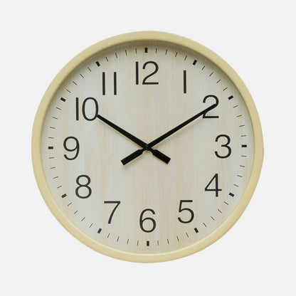 Reloj de pared con movimiento continuo silencioso