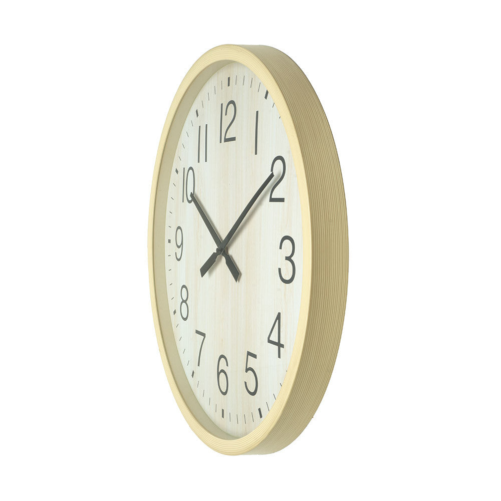 Reloj Manilva fabricado en Policarbonato color Haya