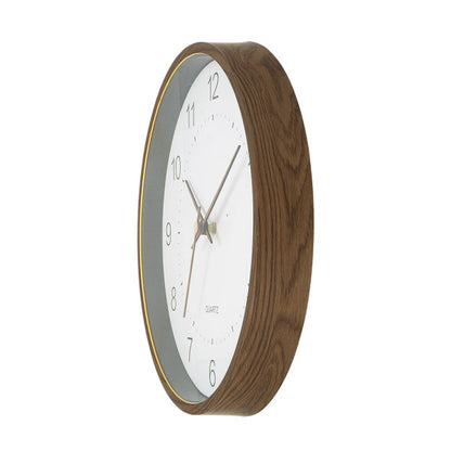 Reloj de Pared Monquey 35 cm Madera Oscura y Blanco Fabrilamp - imagen 2 | Fabrilamp / Abrila