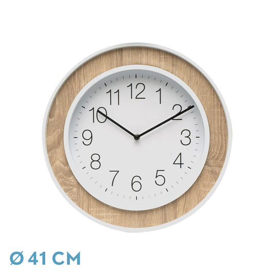 Reloj Pared Silencioso Ojen Fabrilamp / Abrila 220414168
