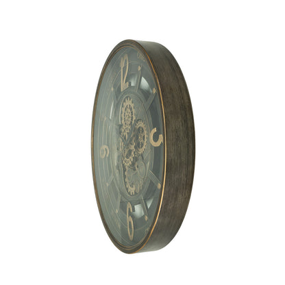 Reloj Padua fabricado en metal color oro y detalles en cuero