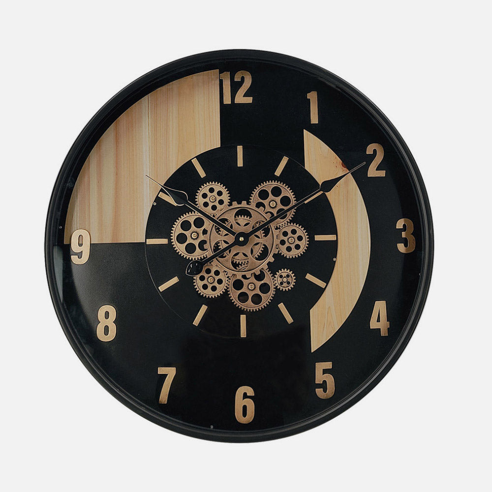 Reloj de pared con tecnología de cuarzo silencioso