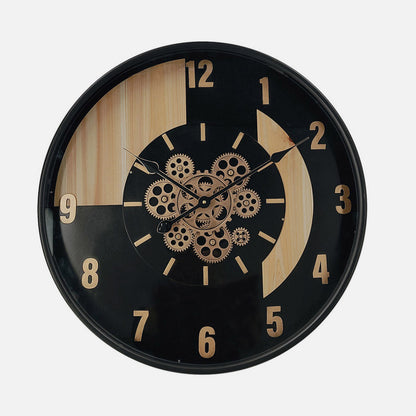Reloj de pared con tecnología de cuarzo silencioso