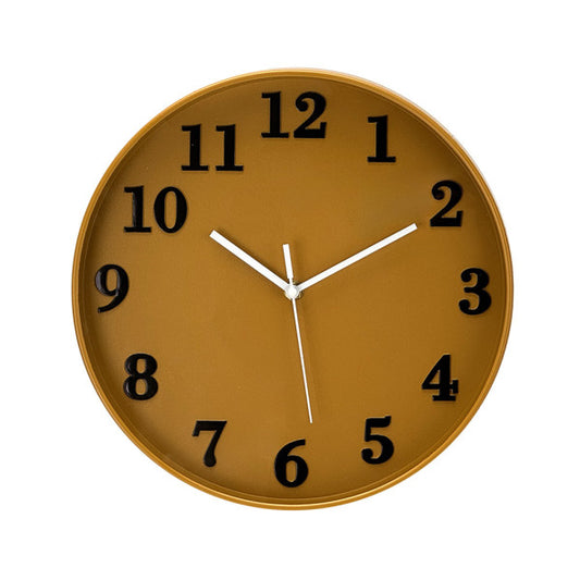 Reloj de Pared Parrot 30 cm Amarillo Movimiento Continuo Fabrilamp - vista principal | Fabrilamp / Abrila