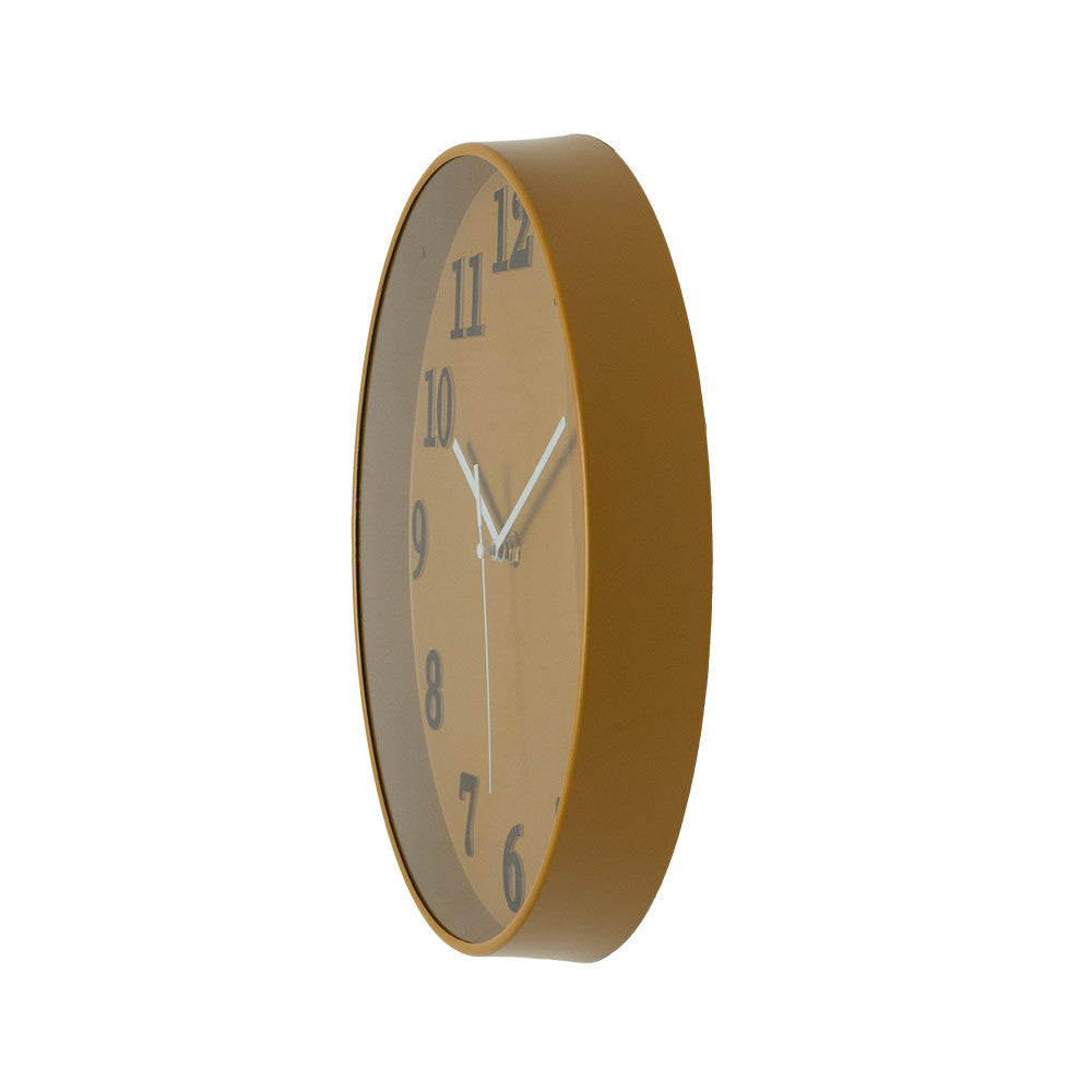 Reloj Parrot fabricado en cristal color amarillo