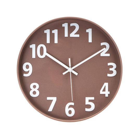 Reloj de Pared Parrot 30 cm Movimiento Continuo Marrón Fabrilamp - vista principal | Fabrilamp / Abrila