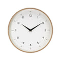 Reloj de Pared Fabrilamp / Abrila RICOTI Madera/Blanco 30cm - LUZGURÚ