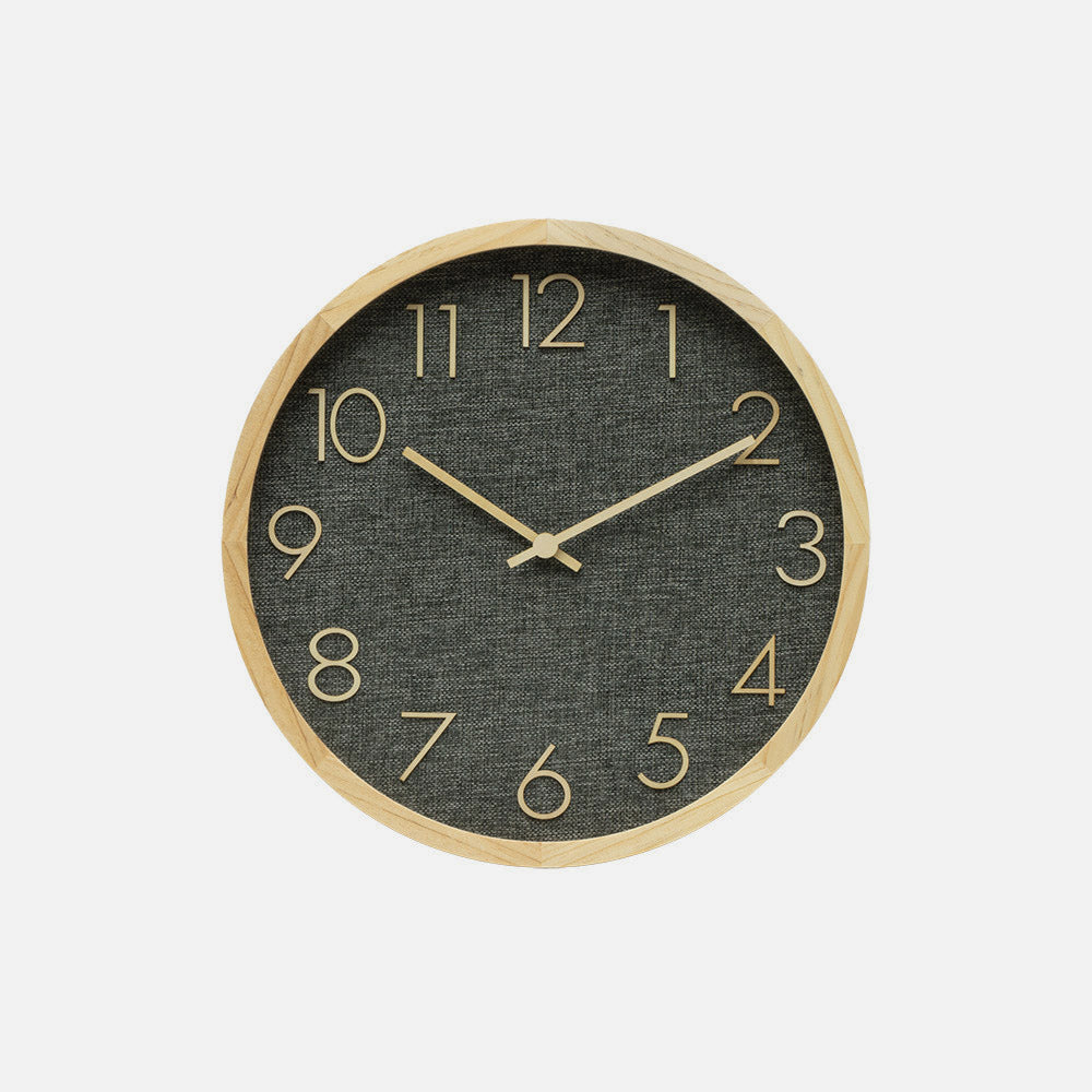 Reloj de pared con movimiento continuo silencioso