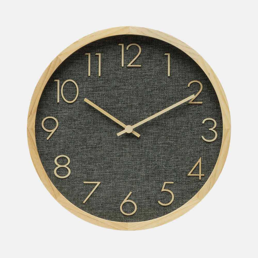 Reloj de pared con movimiento continuo silencioso