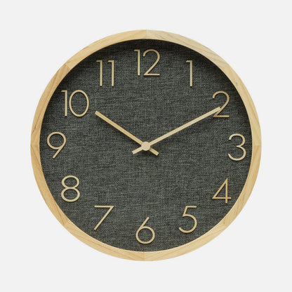 Reloj de pared con movimiento continuo silencioso