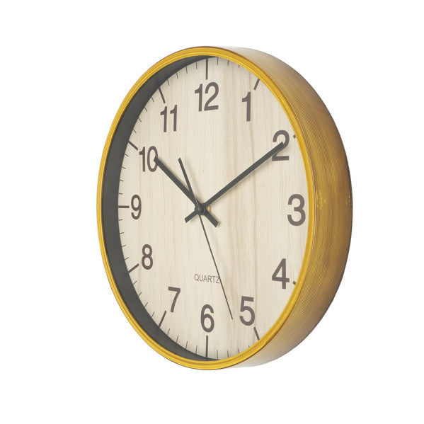 Reloj de pared Soyala Haya 30cm, detalle del mecanismo, Fabrilamp