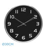 Reloj Pared Team Fabrilamp / Abrila, diseño moderno y silencioso, ref. 191310009