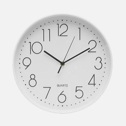 Elegante reloj de pared blanco ideal para salón