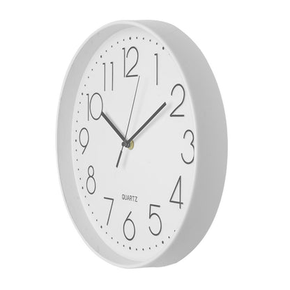 Reloj de pared Tiempo fabricado en Cristal color Blanco