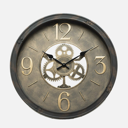 Reloj de pared con movimiento continuo de cuarzo