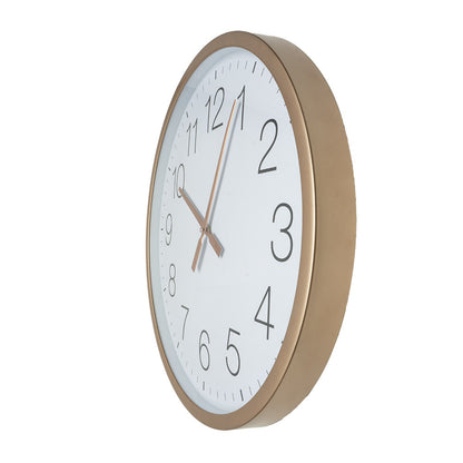 Reloj Turon fabricado en Policarbonato color Blanco y Cobre