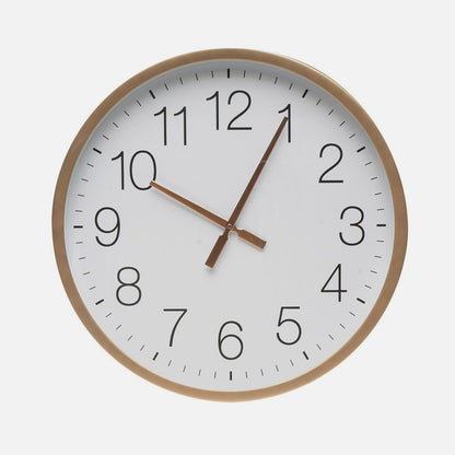 Reloj de pared con tecnología de cuarzo y movimiento continuo