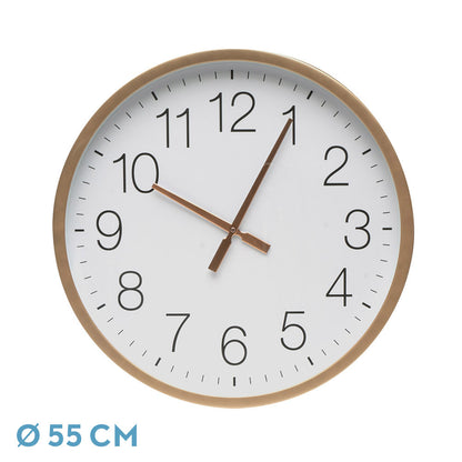 Reloj Pared Turon Cobre Blanco Fabrilamp / Abrila 220515568