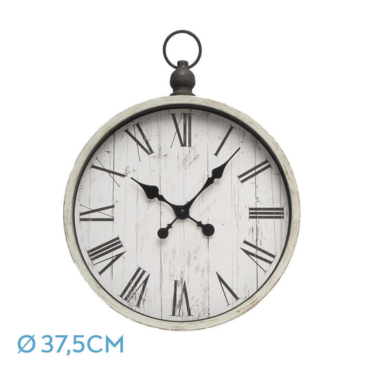 Reloj Pared Velvet Beis Retro Fabrilamp / Abrila 192310015