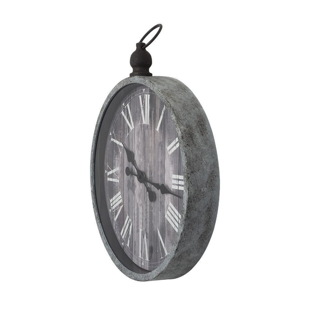 Reloj de pared Velvet fabricado en cristal color rústico