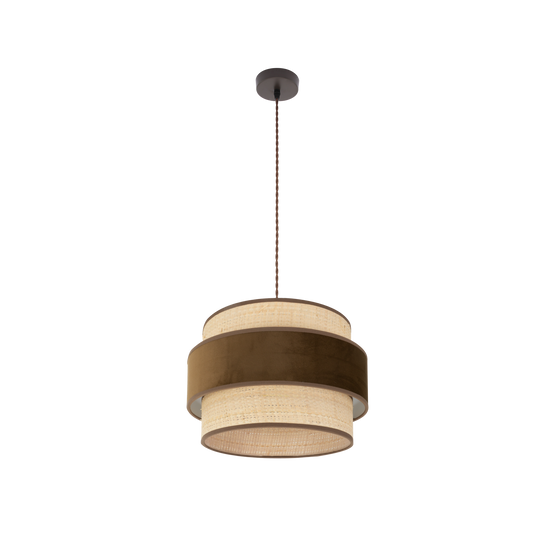 Lámpara Colgante Reyes con Pantalla Fabrilamp - vista principal | Fabrilamp / Abrila · Ref. 177494002