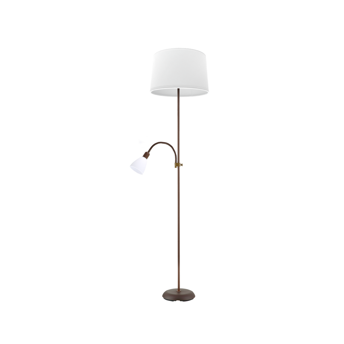 Lámpara de Pie con Lector Rilon 175,5 cm Pantalla Fabrilamp - vista principal | Fabrilamp / Abrila · Ref. 175242002