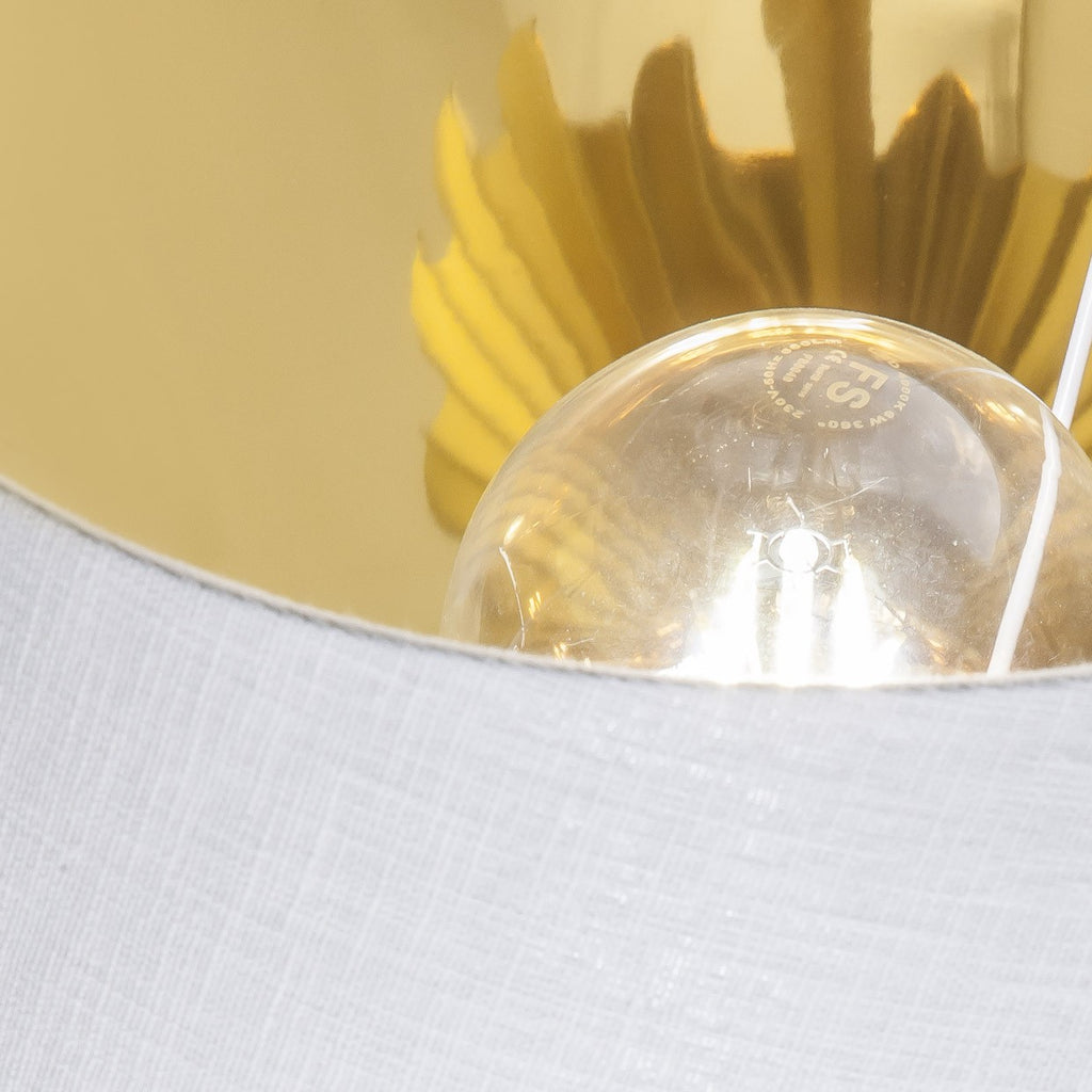 Rinconera Oris Oro AJP/Alemar (Ref. 60065): Dimensiones perfectas para iluminación ideal en tu rincón.  Luzguru.com
