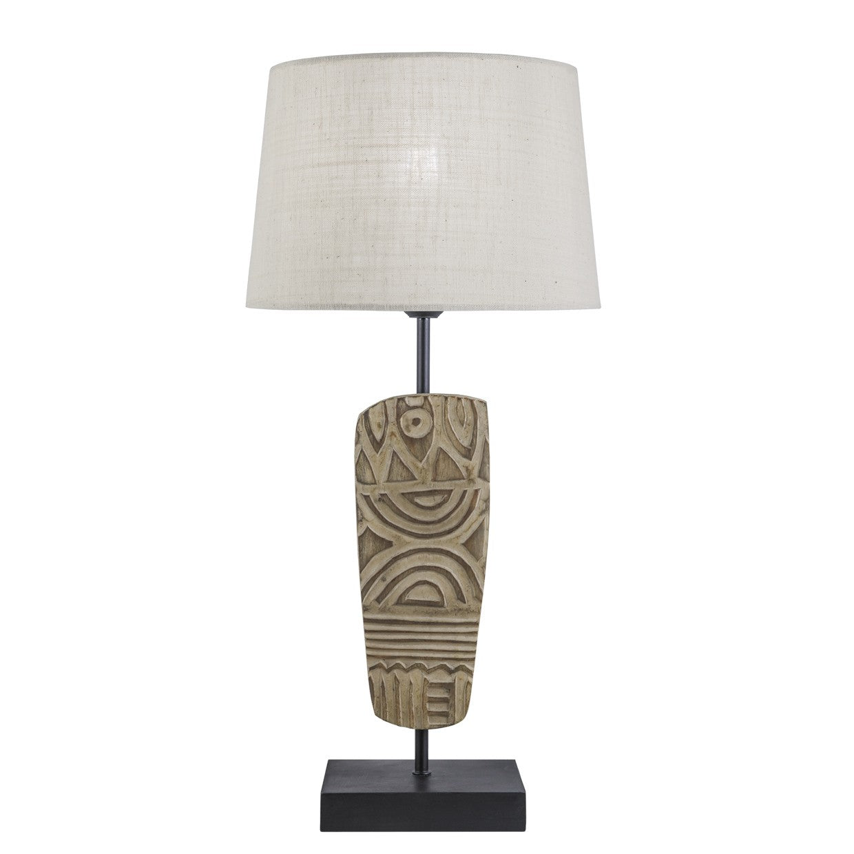 Medidas Rinconera Tribalé Madera Natural AJP/Alemar Ref. 60071 - luzguru.com
