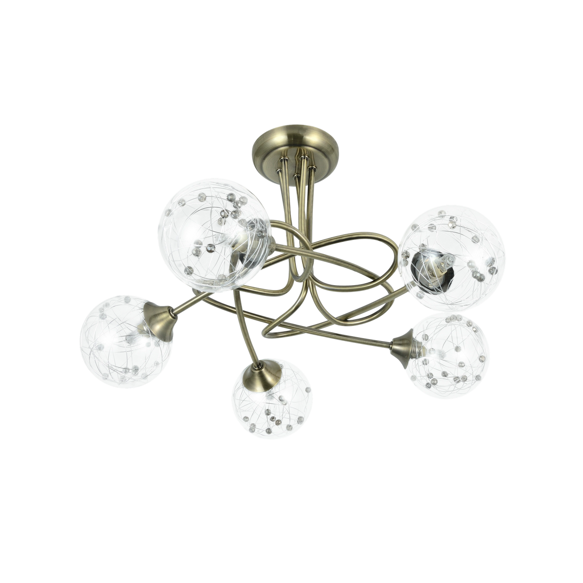 Lámpara de Techo Rio de Janeiro 5 Luces G9 Fabrilamp - vista principal | Fabrilamp / Abrila · Ref. 154155014
