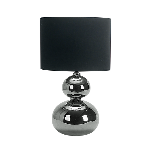 Sobremesa Decoración Roa Negro / Cromo – vista principal · Ref. 160971020
