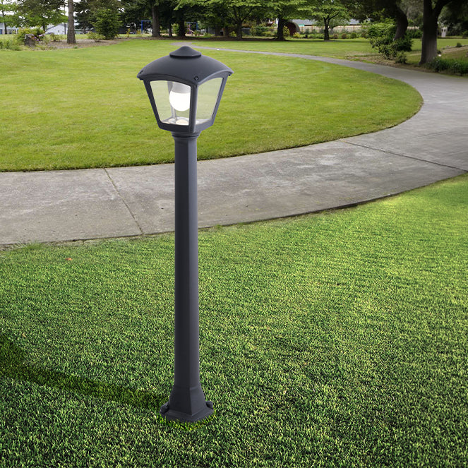 Sobremuro y Farola Exterior Roby Negro – vista 2 · Ref. T20.242.000.AXV1K