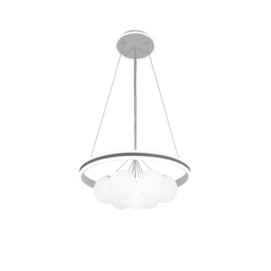 Lámpara Moderna Rodano Blanco / Gris – vista principal · Ref. 223990128