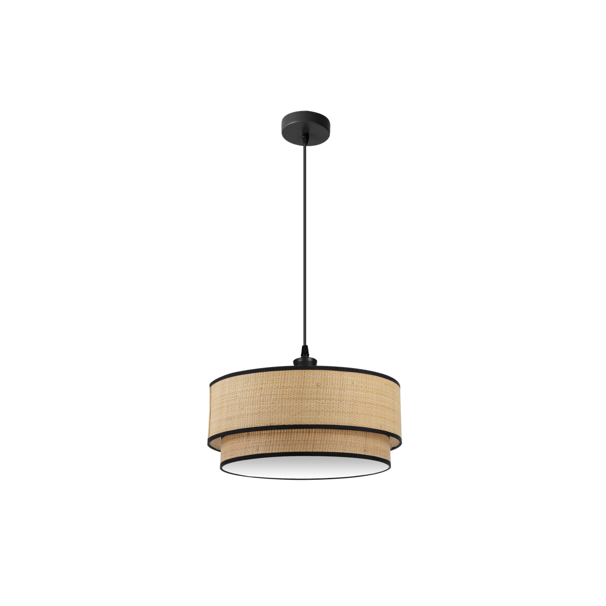 Lámpara Colgante Roque 50 cm 2xE27 Fabrilamp - vista principal | Fabrilamp / Abrila · Ref. 172895009