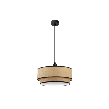 Lámpara Colgante Roque 50 cm 2xE27 Fabrilamp - vista principal | Fabrilamp / Abrila · Ref. 172895009