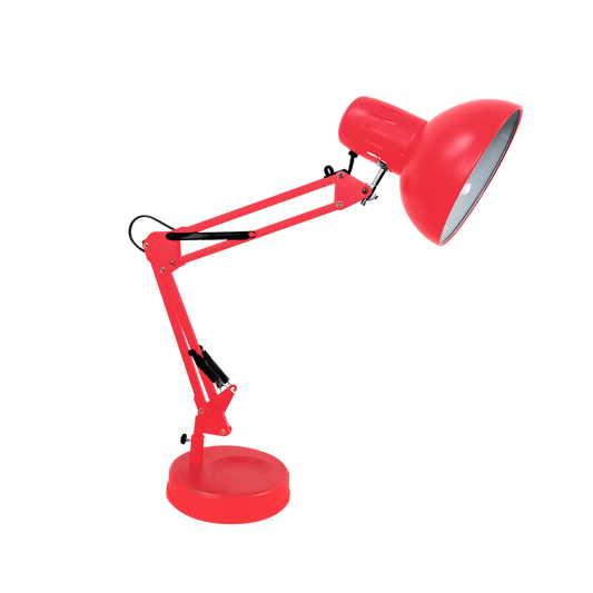 Flexo de Bombilla Rutilo Rojo – vista principal · Ref. 140371007