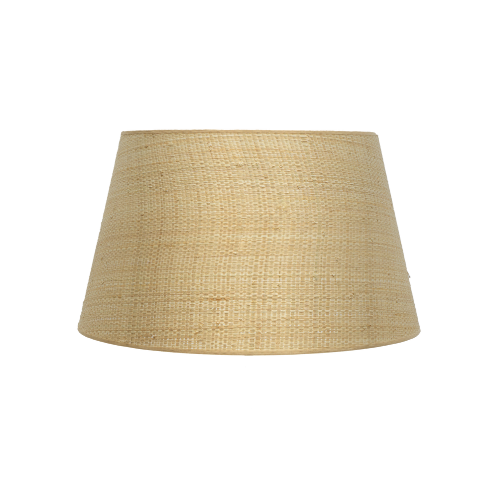 Pantalla Cónica Salma 45 cm Textil Natural Fabrilamp