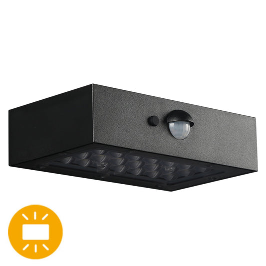 Aplique Solar Sandoval Negro – vista principal · Ref. A21060309AA