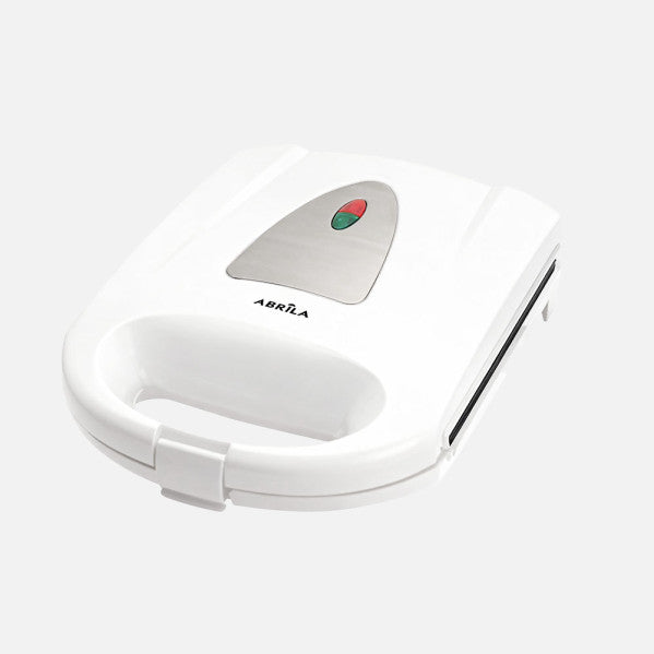 Sandwichera Florina 1400 W Blanco y Acero Fabrilamp - vista principal | Fabrilamp / Abrila