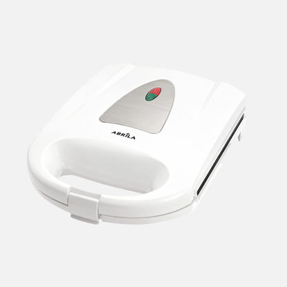 Sandwichera Florina 1400 W Blanco y Acero Fabrilamp - vista principal | Fabrilamp / Abrila