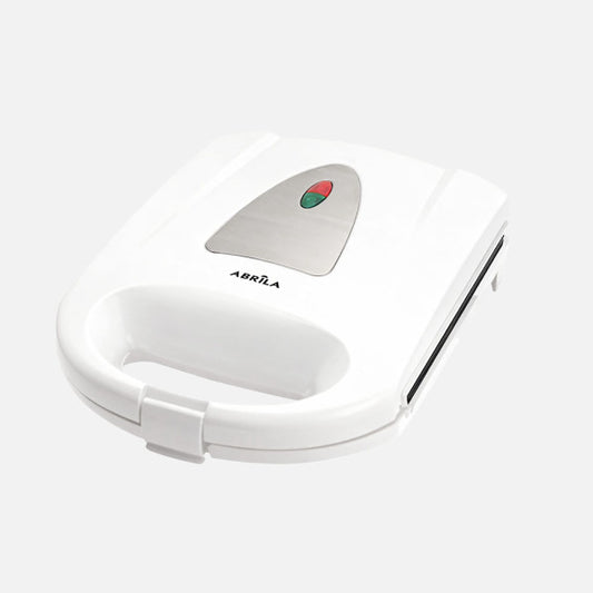 Sandwichera Florina 1400 W Blanco y Acero Fabrilamp - vista principal | Fabrilamp / Abrila