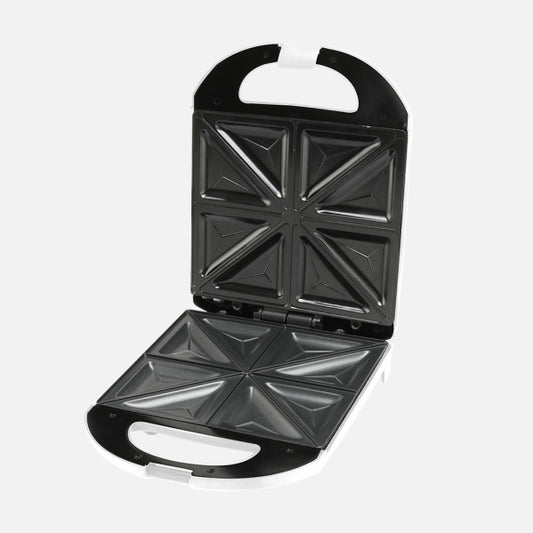 Sandwichera Florina 1400 W Blanco y Acero Fabrilamp - imagen 2 | Fabrilamp / Abrila