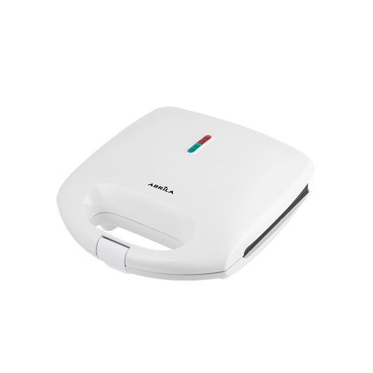 Sandwichera Mandra 750 W 2 Sandwiches Placas Antiadherentes Blanco Fabrilamp - vista principal | Fabrilamp / Abrila · Ref. 274210071