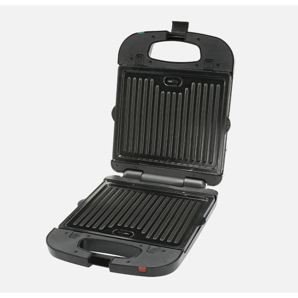 Sandwichera Teba 1300 W Negro y Acero con Placas Intercambiables Fabrilamp - imagen 3 | Fabrilamp / Abrila