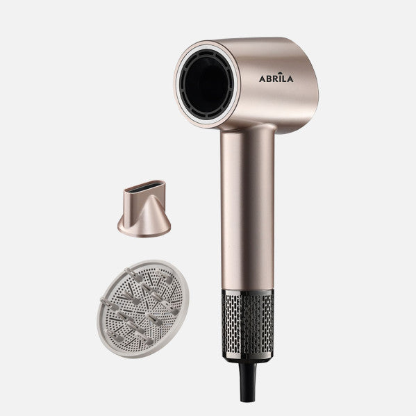 Secador de Pelo Prima 1600W Iónico Oro Mate Fabrilamp - vista principal | Fabrilamp / Abrila