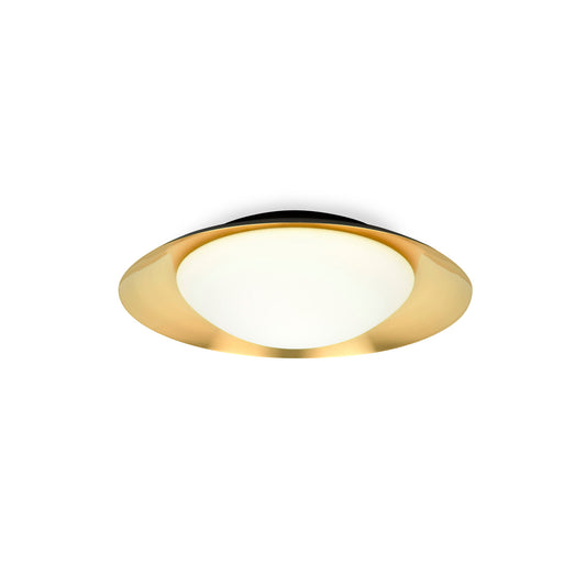 Plafón Moderno LED 6215 Negro y oro – vista principal · Ref. 62142