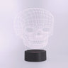 Lámpara Calavera 3D Halloween CristalRecord 05-989-01-777