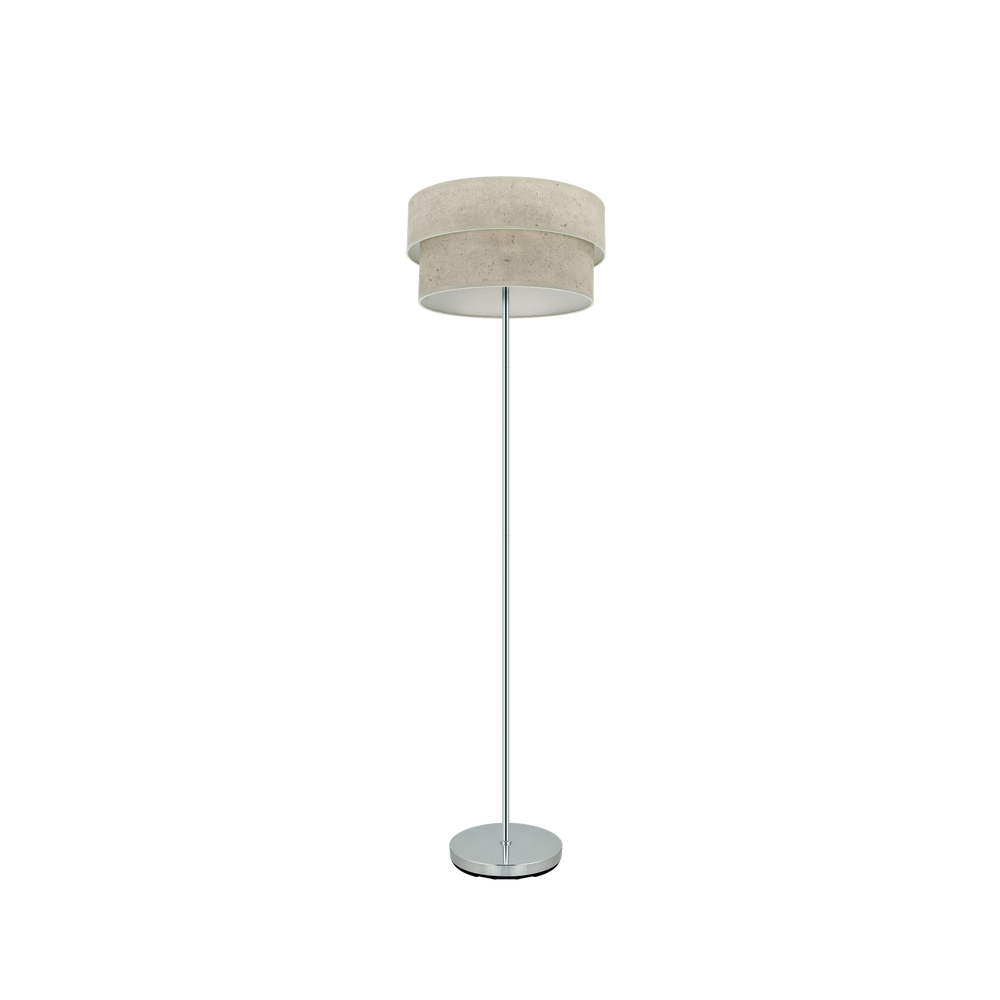 Lámpara de Pie Smile Doble Pantalla 162 cm Fabrilamp