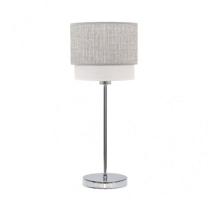 Sobremesa Kenya Gris/Blanco de Fabrilamp, diseño moderno y elegante para tu hogar. Compra en luzguru.com