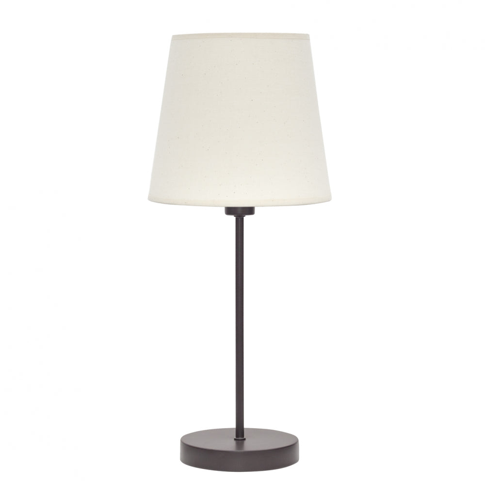 Lámpara de mesa Maldivas Fabrilamp / Abrila clásica marrón, referencia 110671015